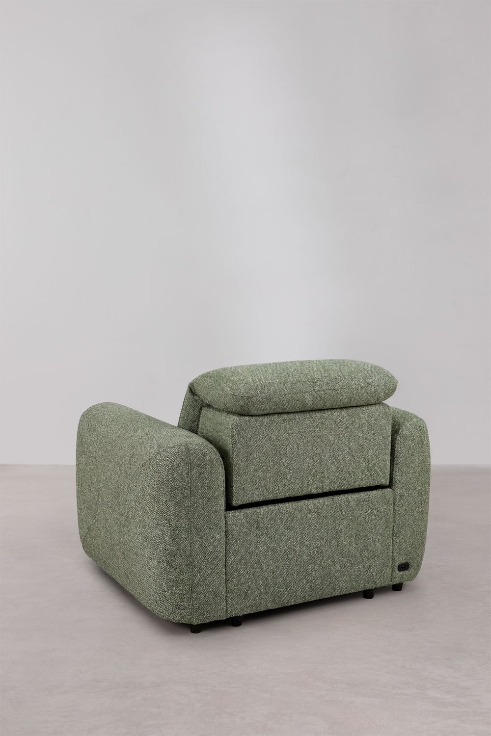 Pack of 2 upholstered electric recliner armchairs Peggy, gallery image 5