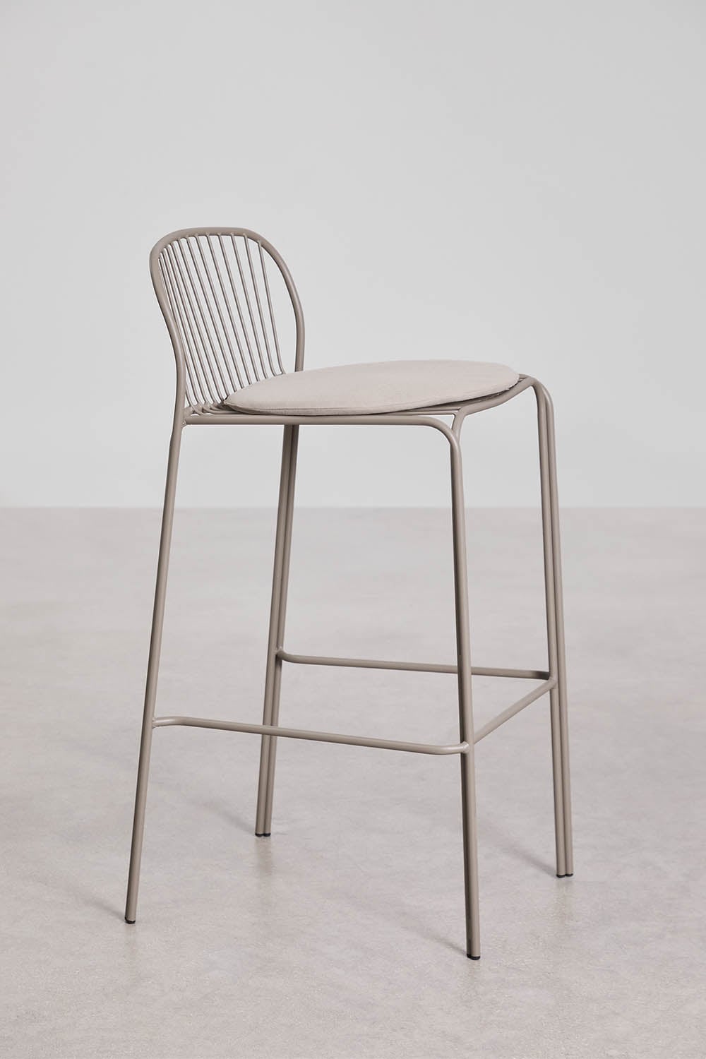 Anerina steel bar stool, gallery image 2