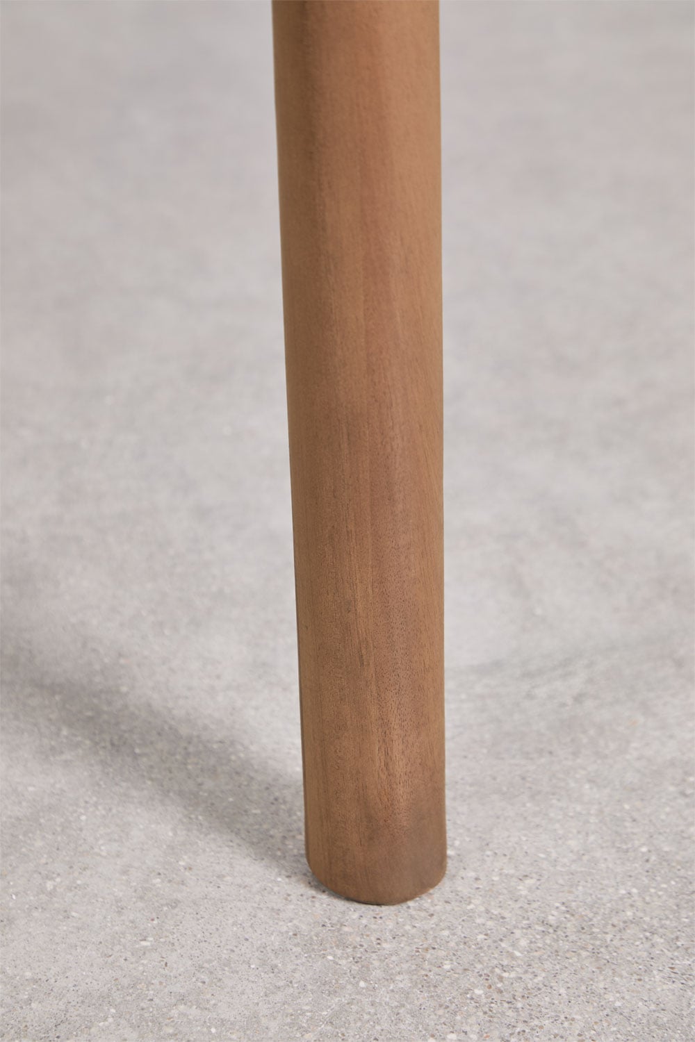 Extendable 100-160x100 cm acacia wood Karvia dining table, gallery image 7