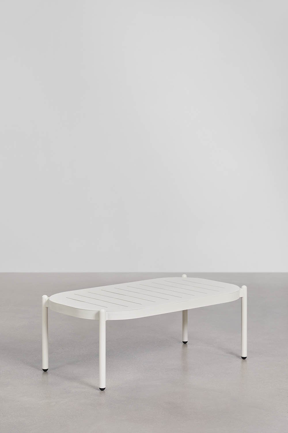 Duroli synthetic rattan and aluminum garden set with 2 armchairs and coffee table, gallery image 7