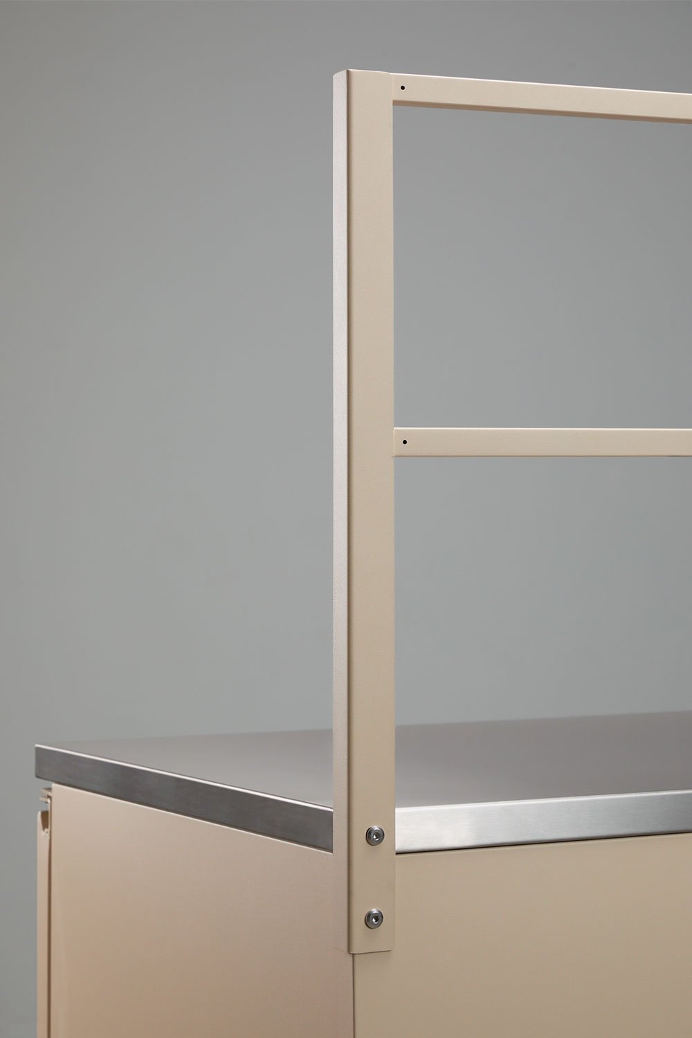 80x50 cm panel for modular outdoor kitchen in Rivana steel, gallery image 2