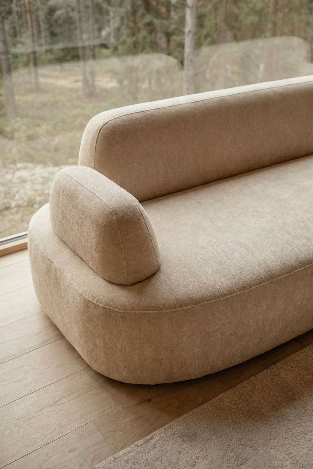 2-seater modular sofa with upholstered armrest Giorgia, gallery image 2