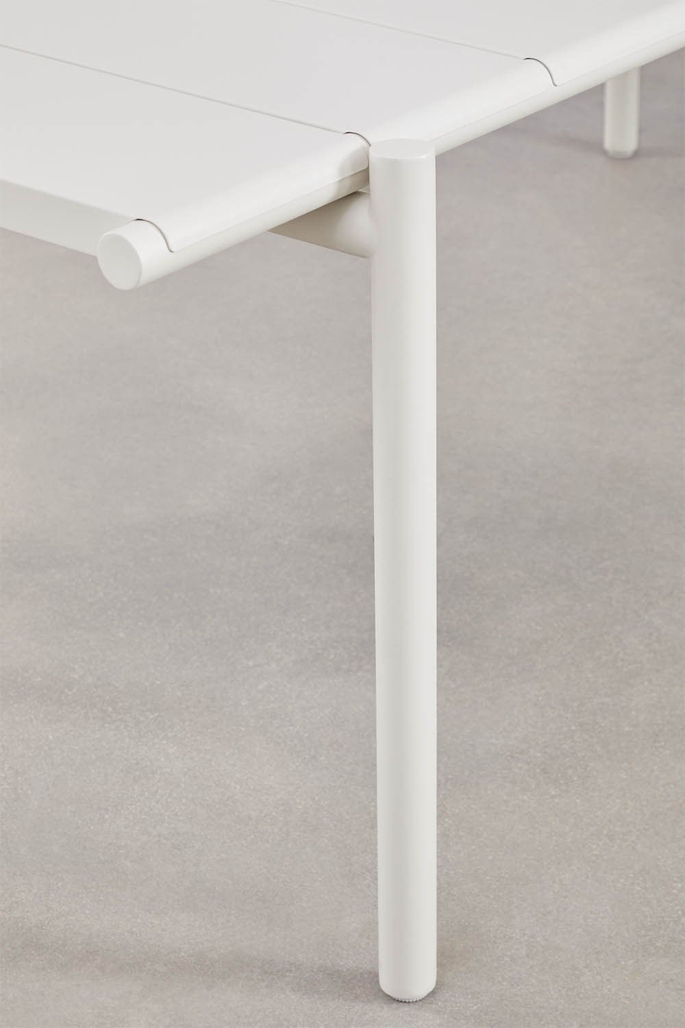 Rectangular garden table 235x105 cm in Tossa steel, gallery image 6