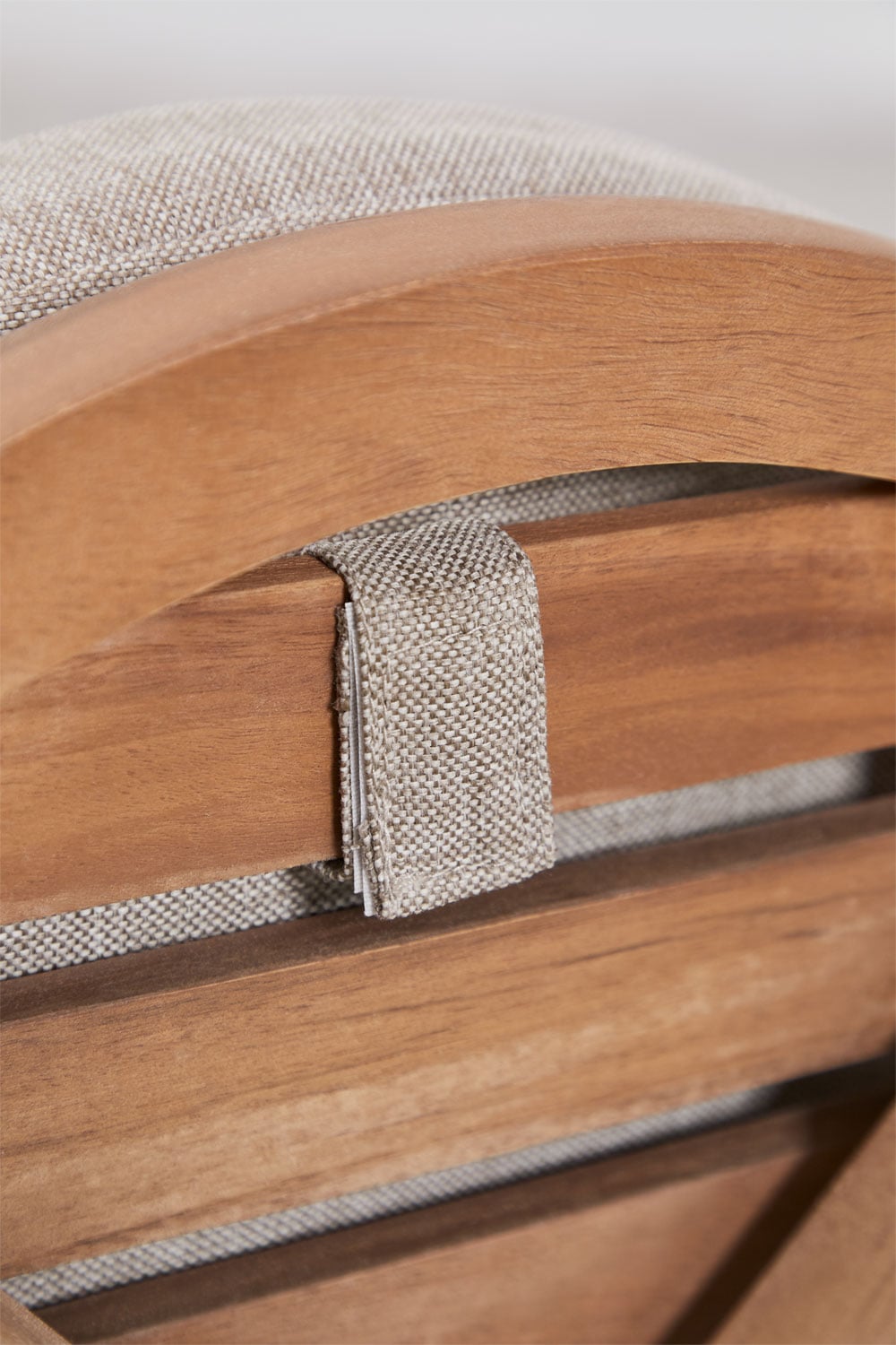 Acacia wood dining chair Nualis, gallery image 6