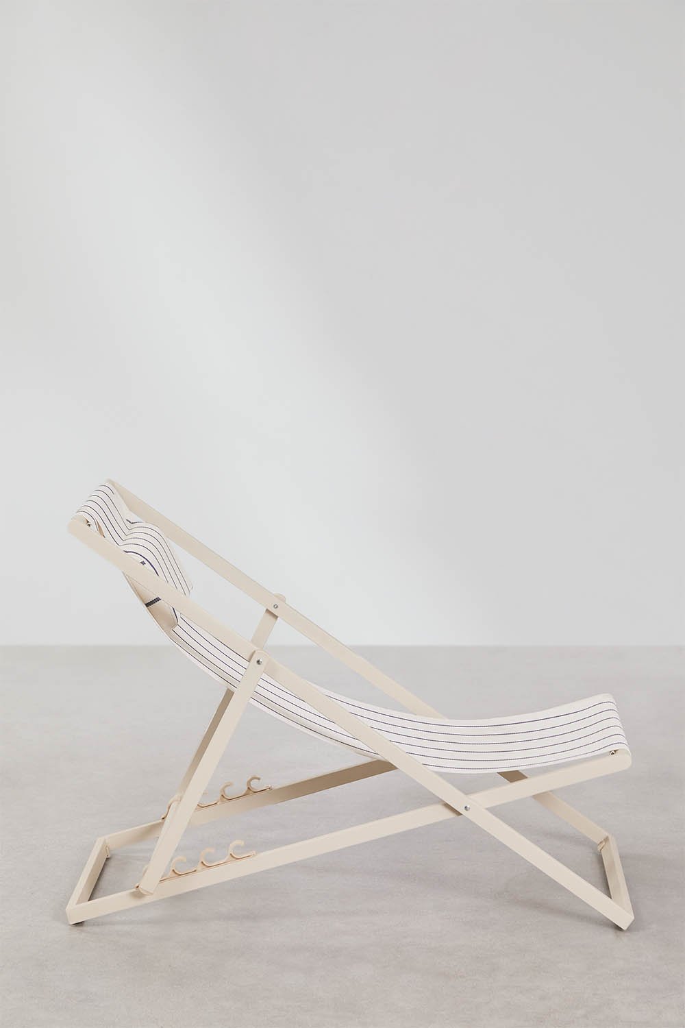 Pack of 2 folding steel hammocks with Jensy cushion, gallery image 4