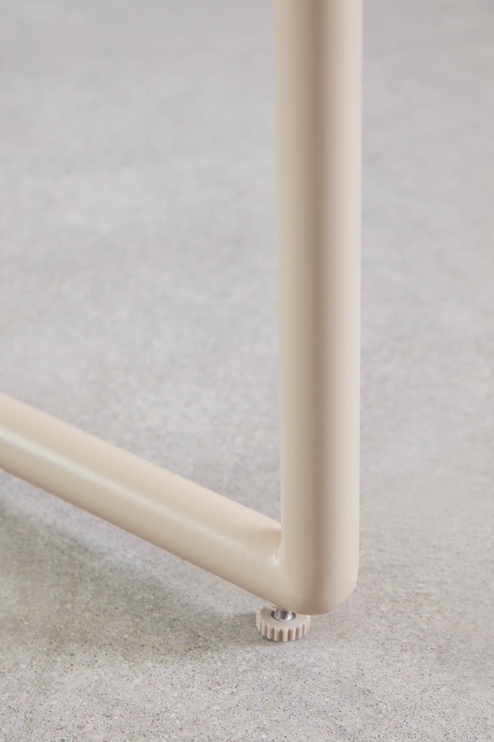 Rectangular garden table 185x85 cm in Melida steel, gallery image 5