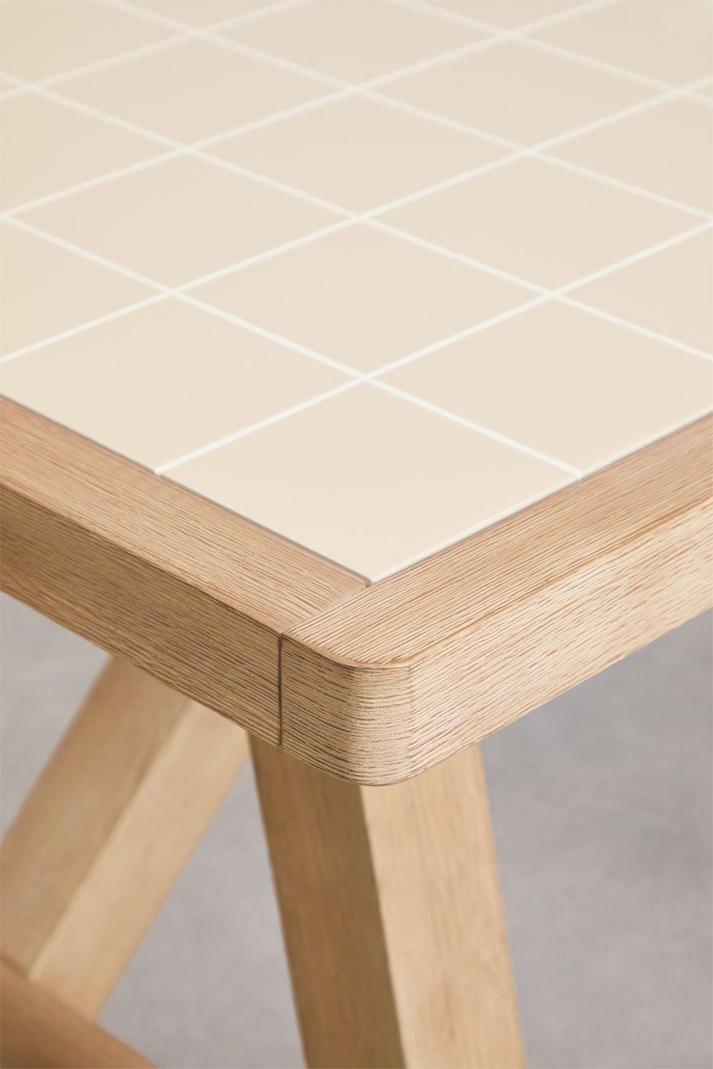 Rectangular garden table 200-260-320x100 cm extendable in acacia wood Dubai, gallery image 5