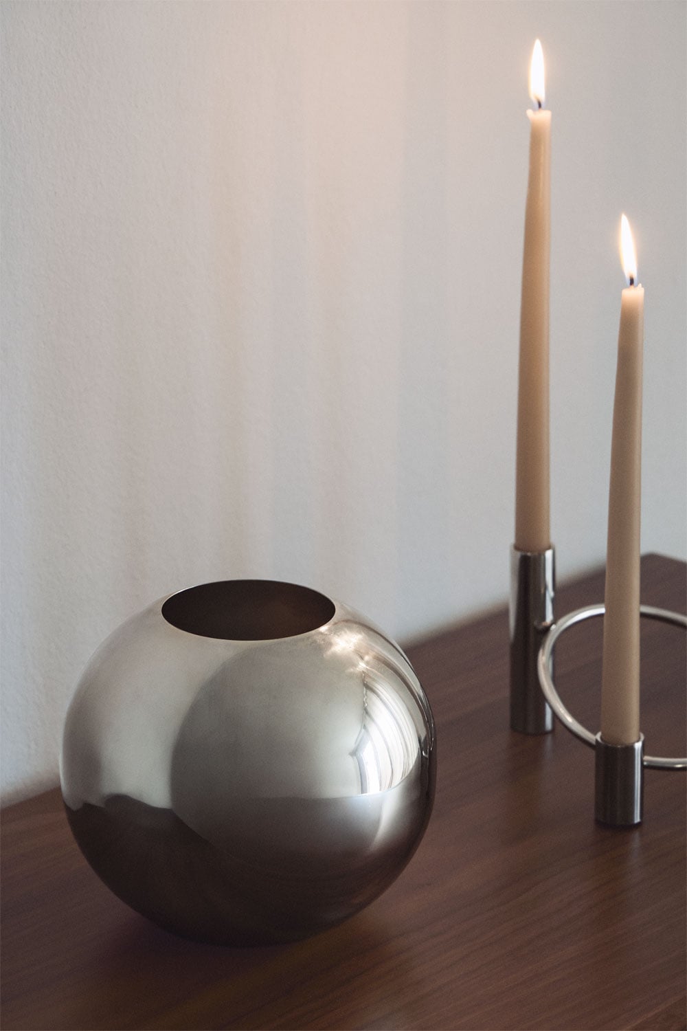 Brania steel vase, gallery image 1