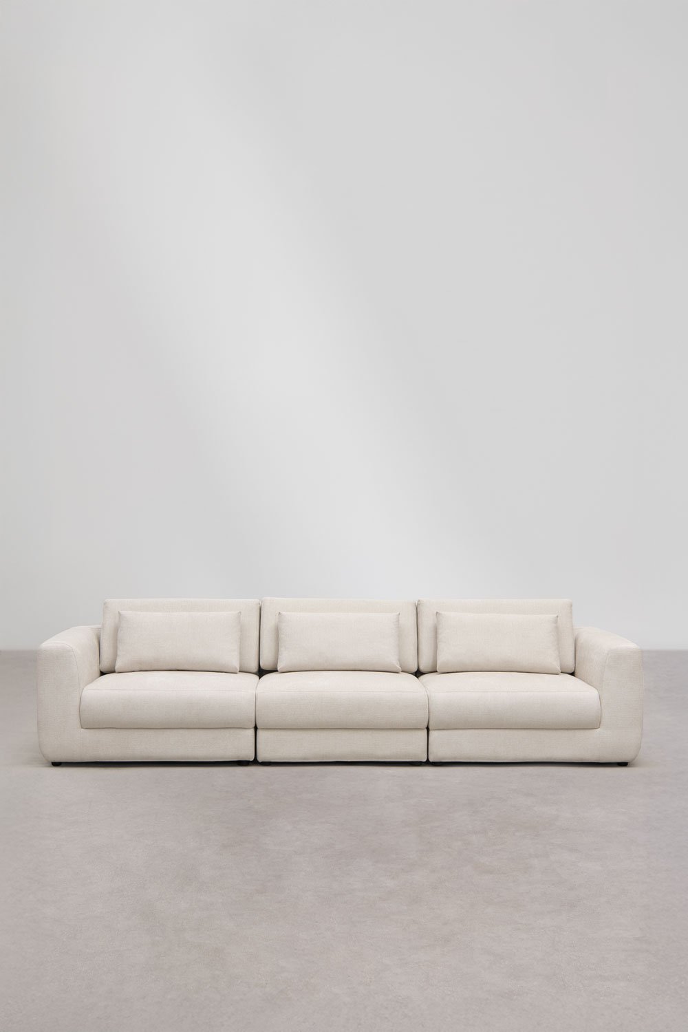 3-piece modular sofa in Cataline chenille, gallery image 5