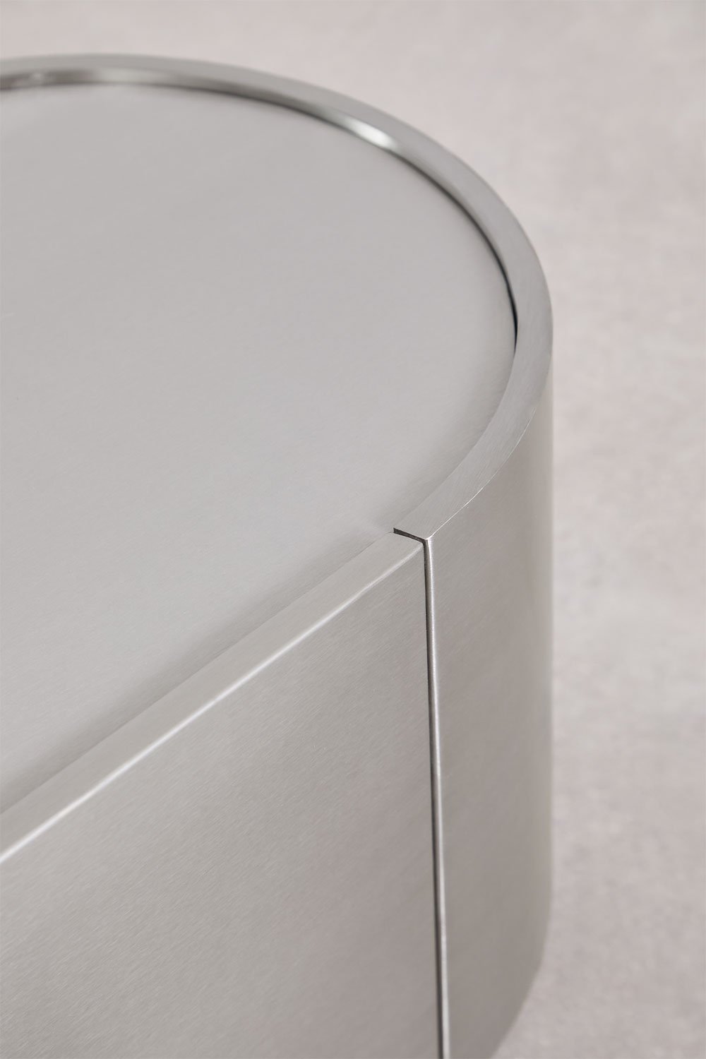 Luena 180x40 cm stainless steel TV cabinet, gallery image 7