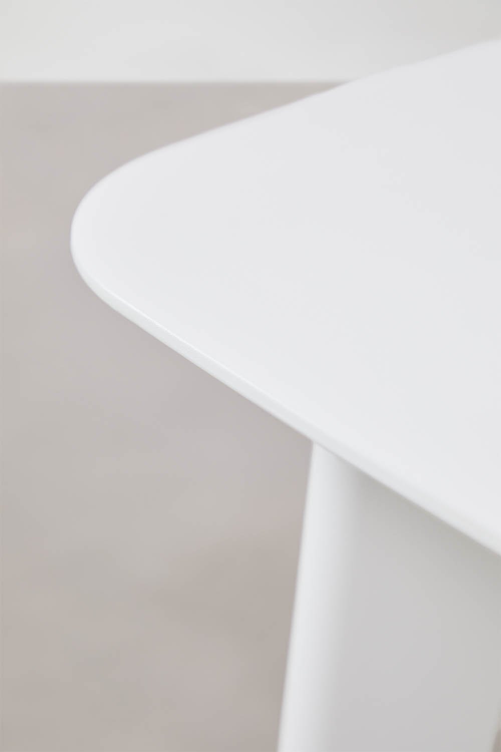 Square garden table 85x85 cm in Scand polypropylene, gallery image 3