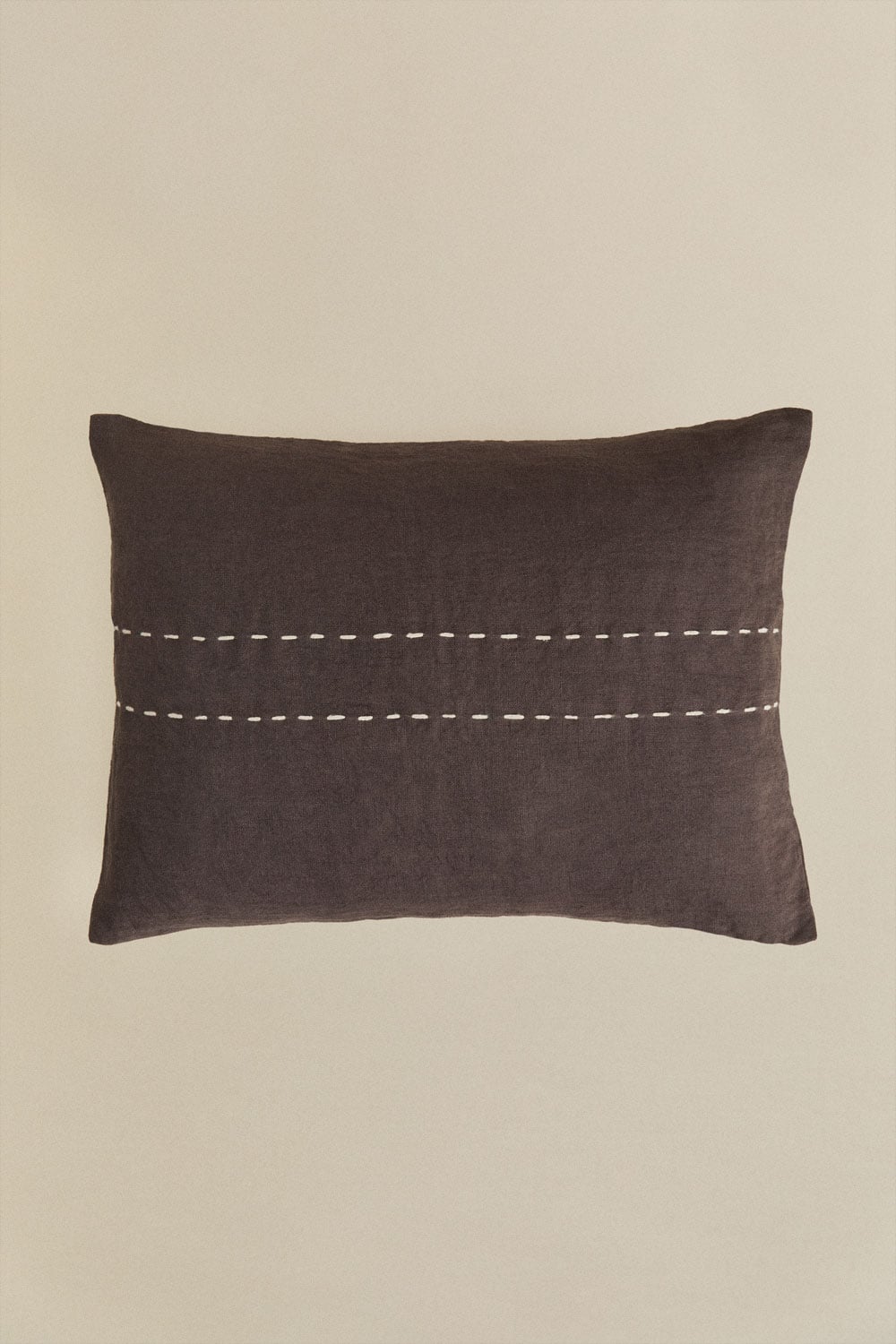 Rectangular cushion 30x40 cm in Nimia linen, gallery image 3