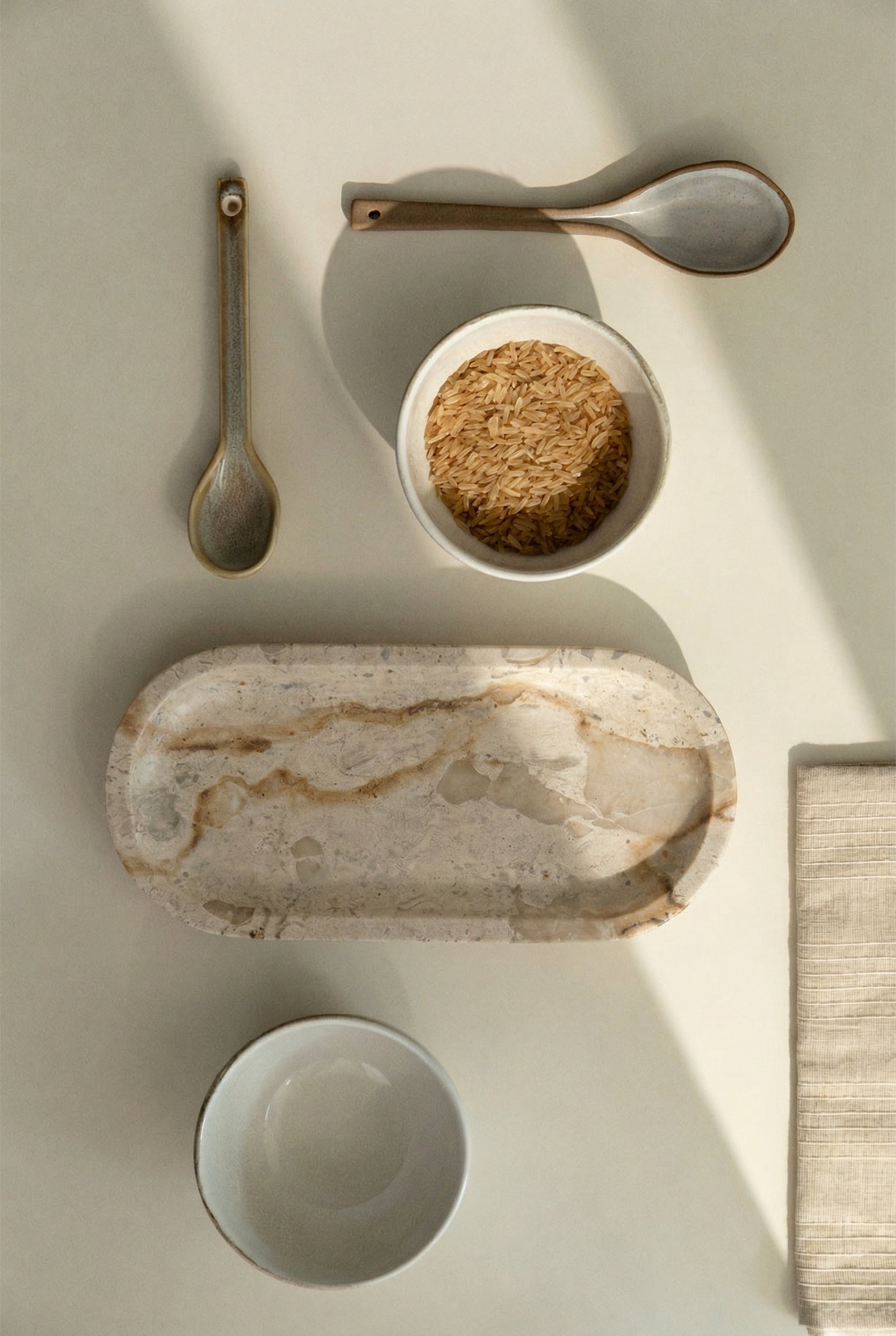 Ceranova natural stone decorative tray, gallery image 1