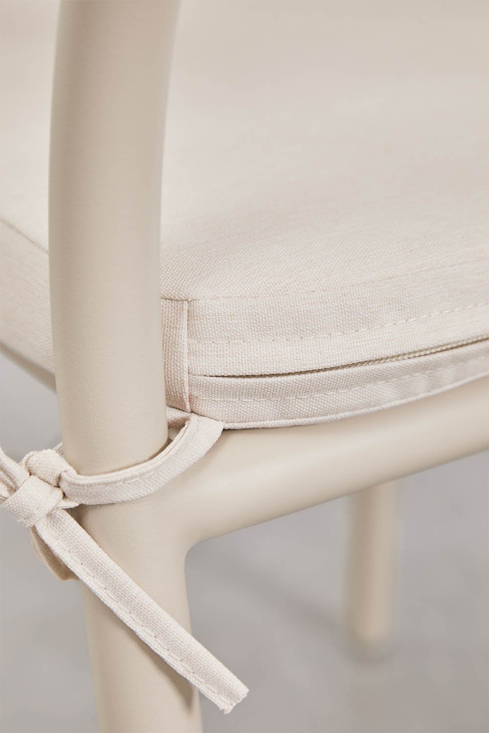 Stackable dining chair with braided rope armrests Arhiza, gallery image 6