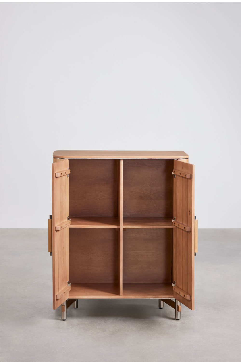 Osaka sideboard in mango wood and steel, gallery image 5
