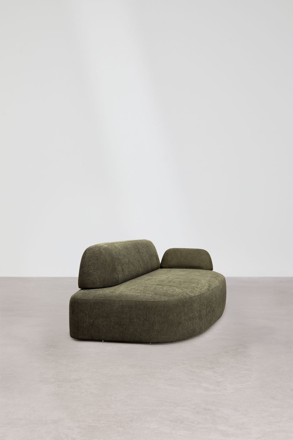 Right corner module with upholstered armrest Giorgia, gallery image 3