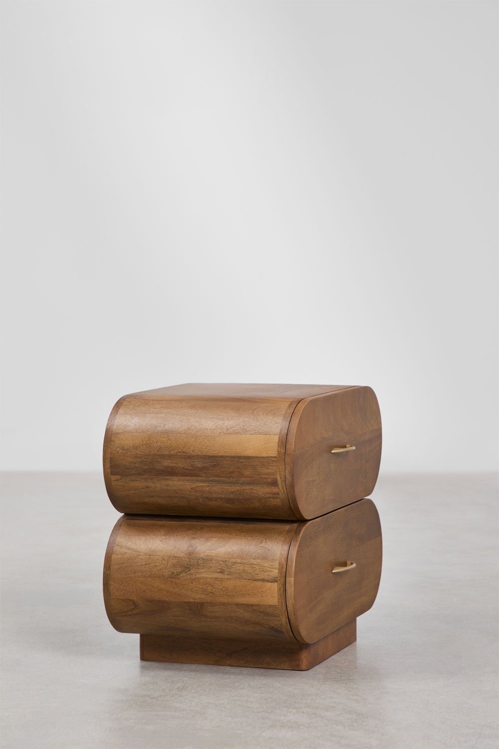 Elaia mango wood nightstand 55x35 cm, gallery image 4