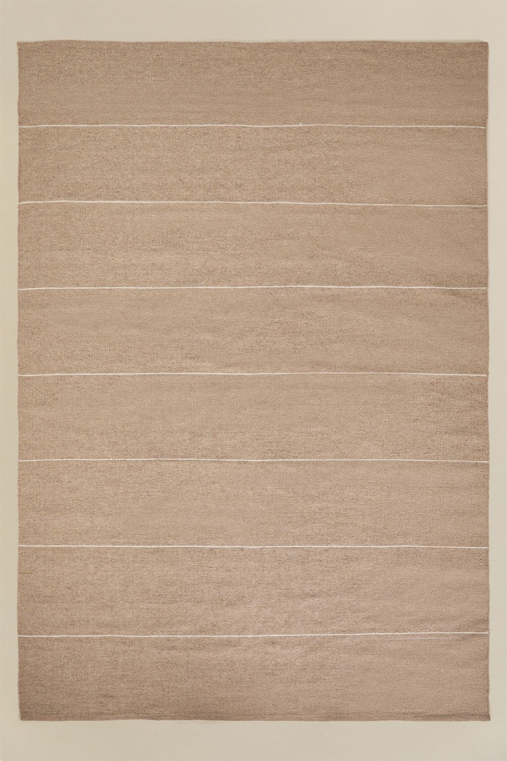Rectangular rug 200x300 cm in wool and cotton Iratxe, gallery image 1