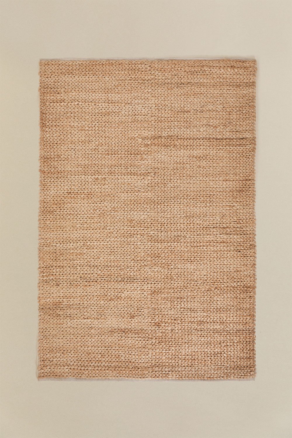 Rectangular rug in jute and cotton Nathaniel, gallery image 1