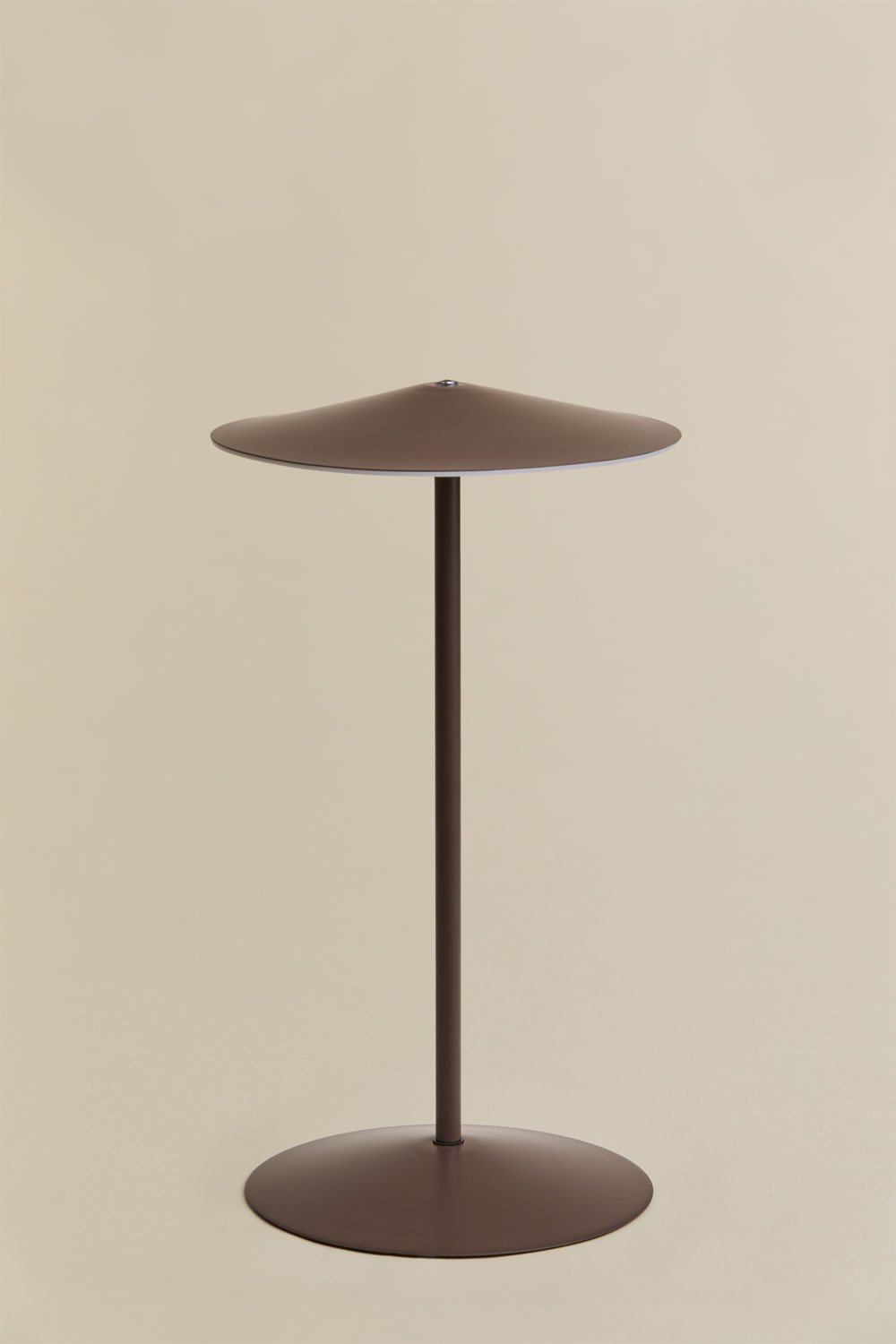 Emilein wireless LED outdoor table lamp in iron, gallery image 3