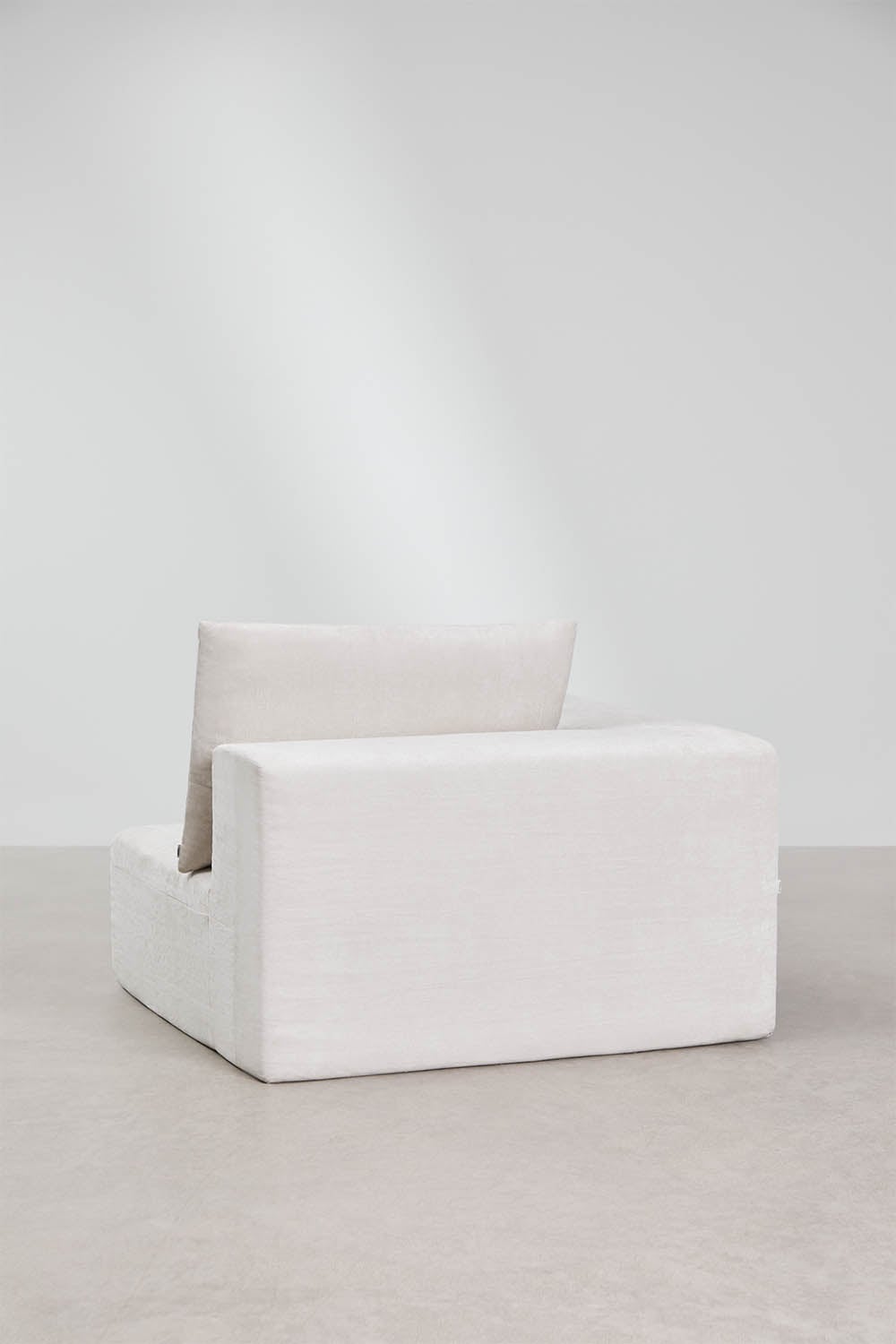 Norridge vacuum-packed chenille modular sofa corner module, gallery image 4