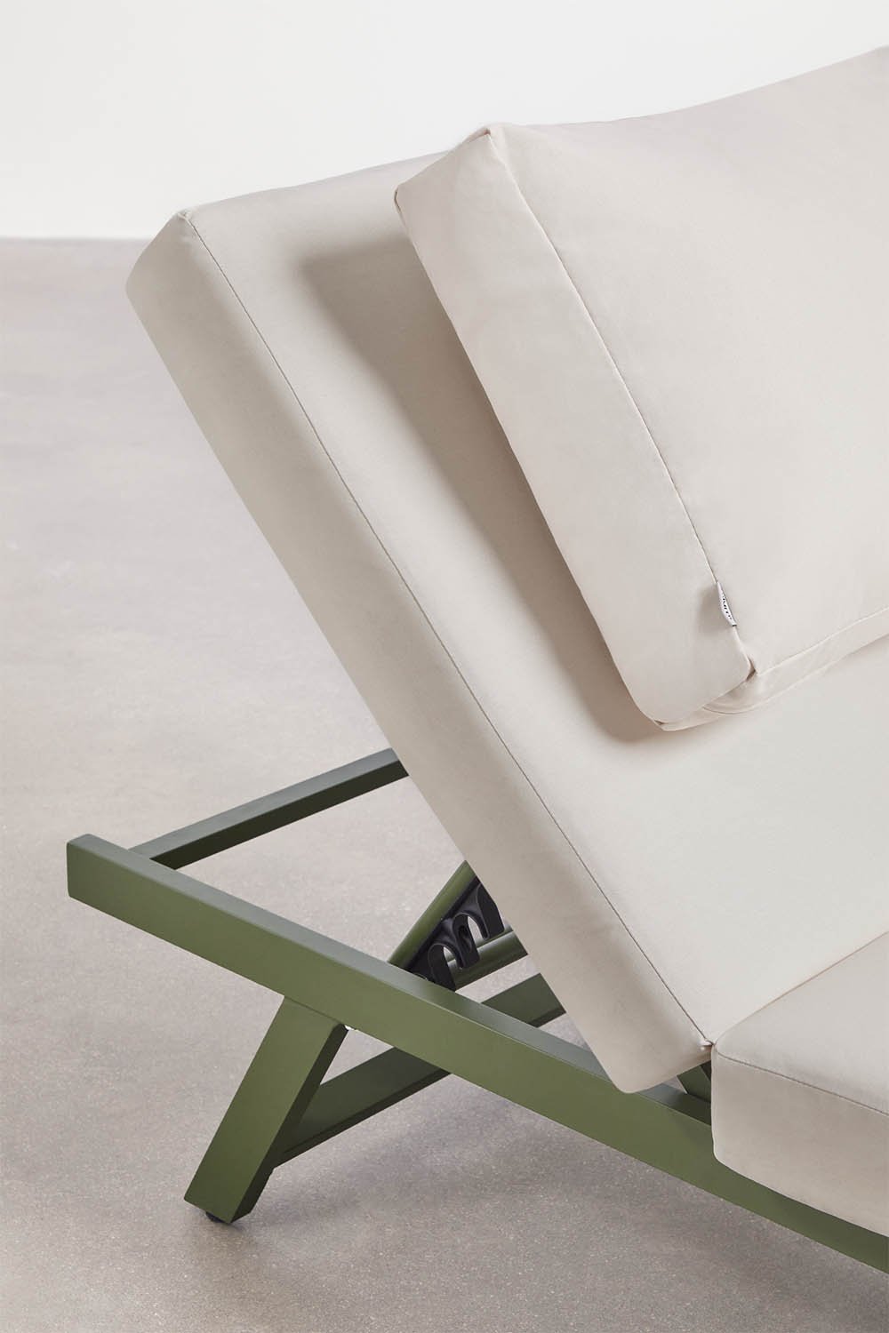 3-seater reclining garden sofa in aluminum Libanc, gallery image 5