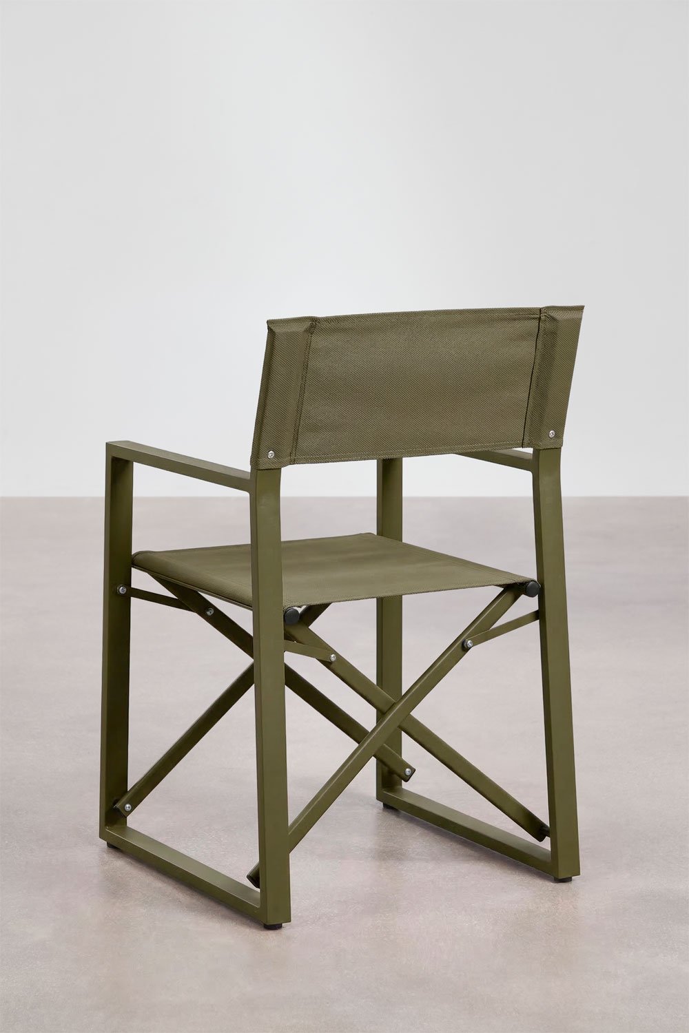 Antoliana steel folding garden director's chair, gallery image 3