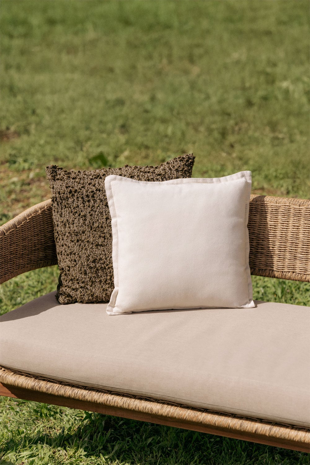 Ribeira acacia wood garden set with 3-seater sofa, 2 armchairs, and coffee table, gallery image 2