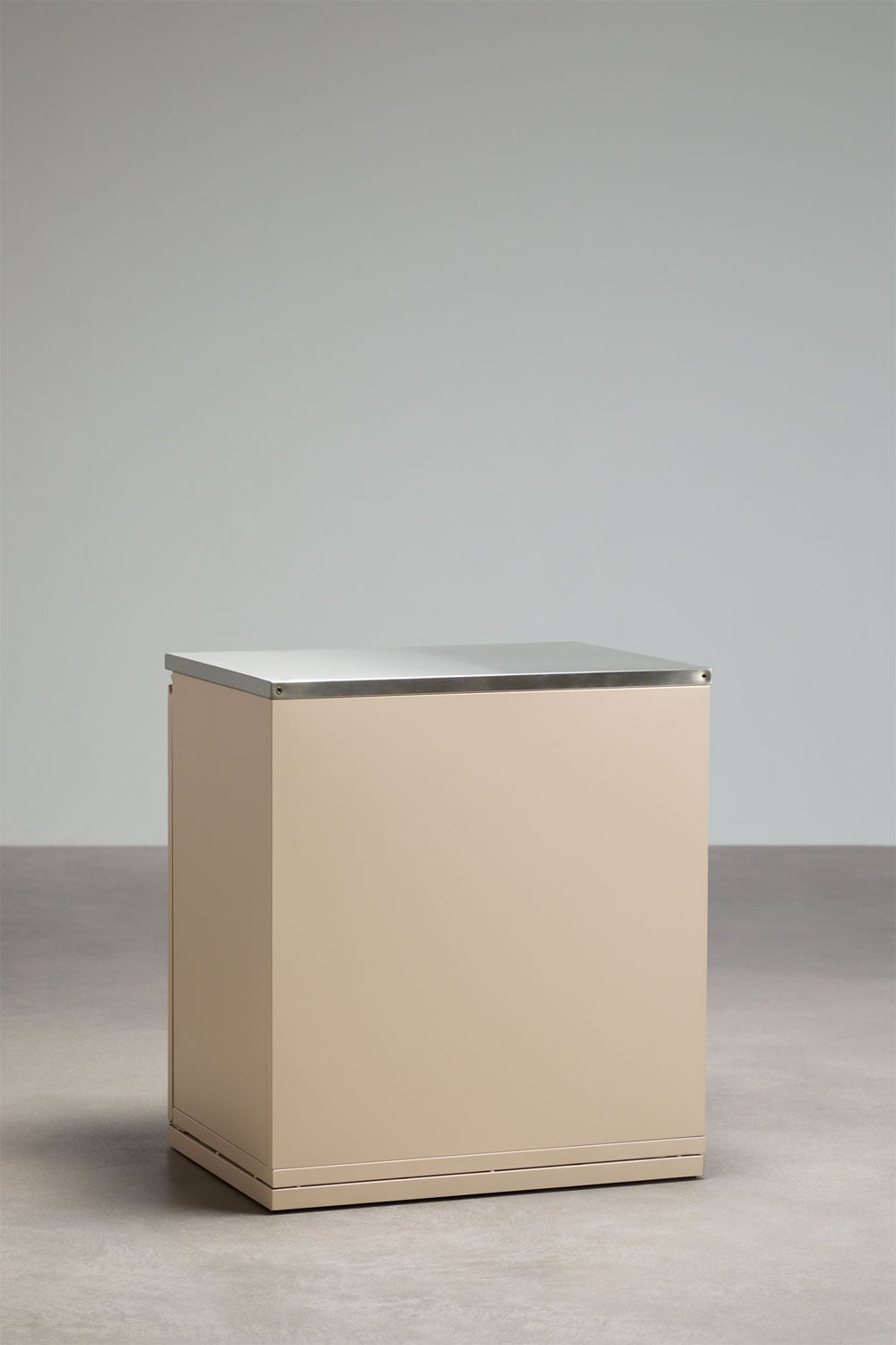 Outdoor modular kitchen storage module in Rivana steel, gallery image 4