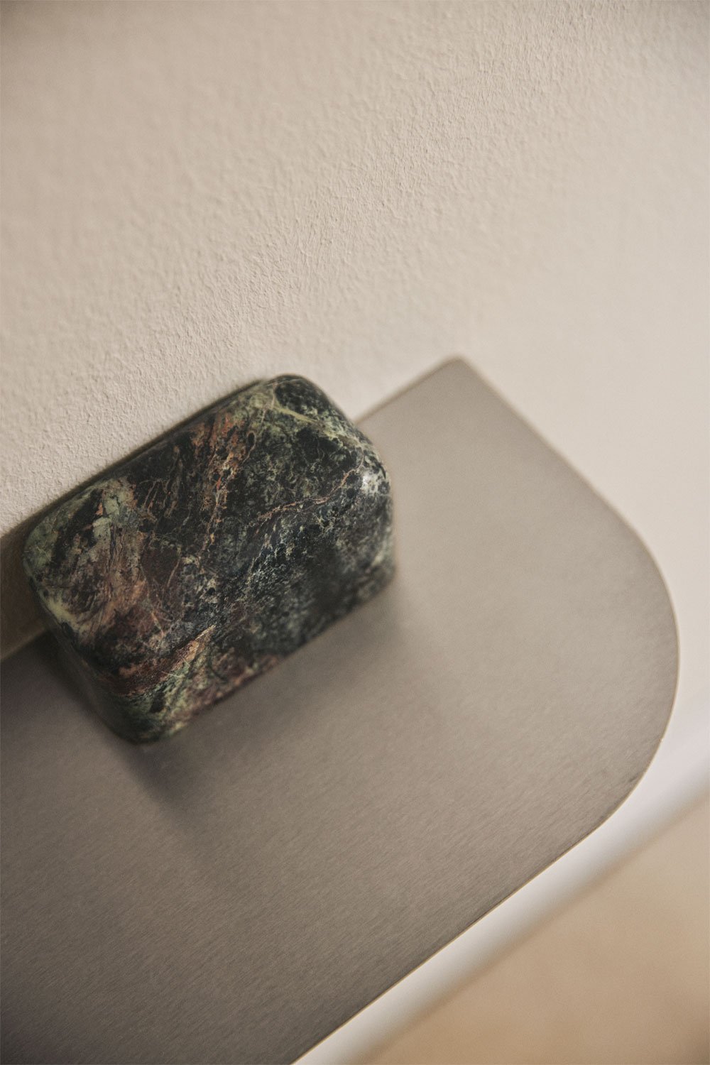 Floating nightstand 45x15 cm in Serbian stainless steel, gallery image 2