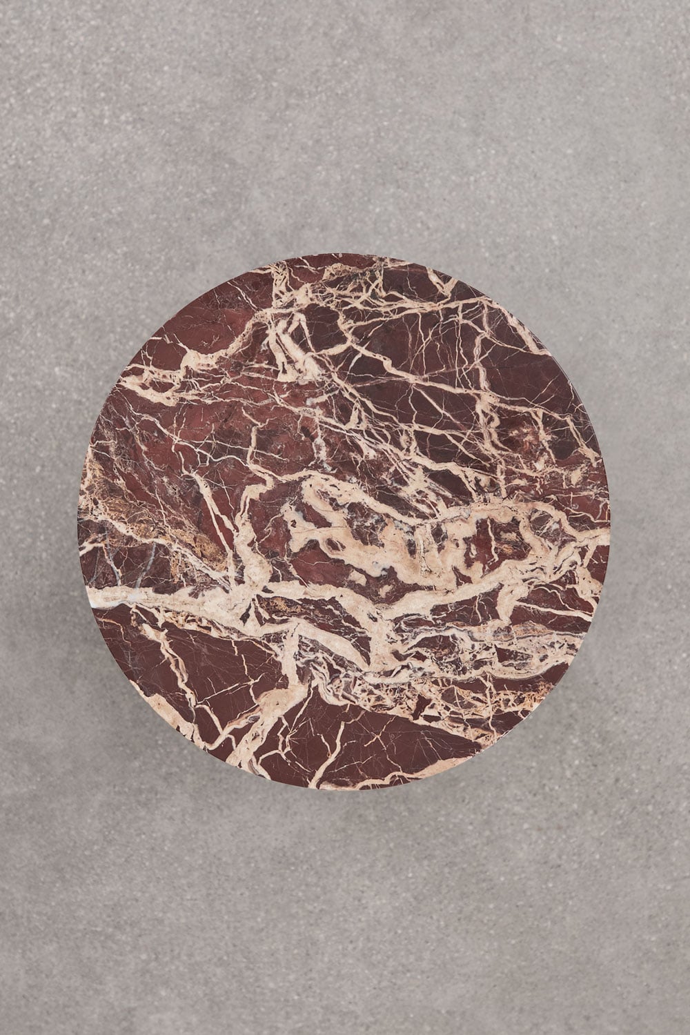 Round bedside table Ø35 cm in Mencia marble, gallery image 8
