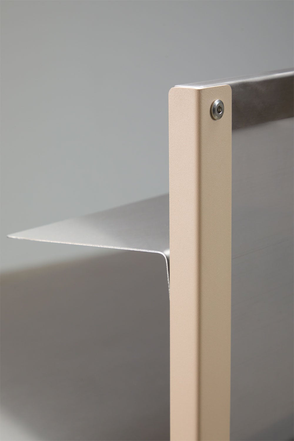 80x30 cm shelf panel for Rivana modular outdoor kitchen in stainless steel, gallery image 4