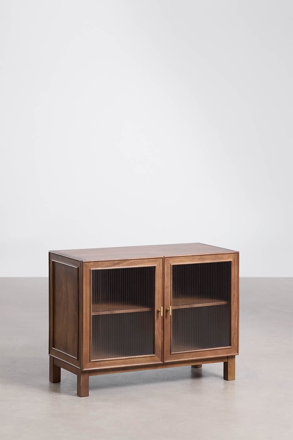 Ildara mango wood and glass sideboard, gallery image 3