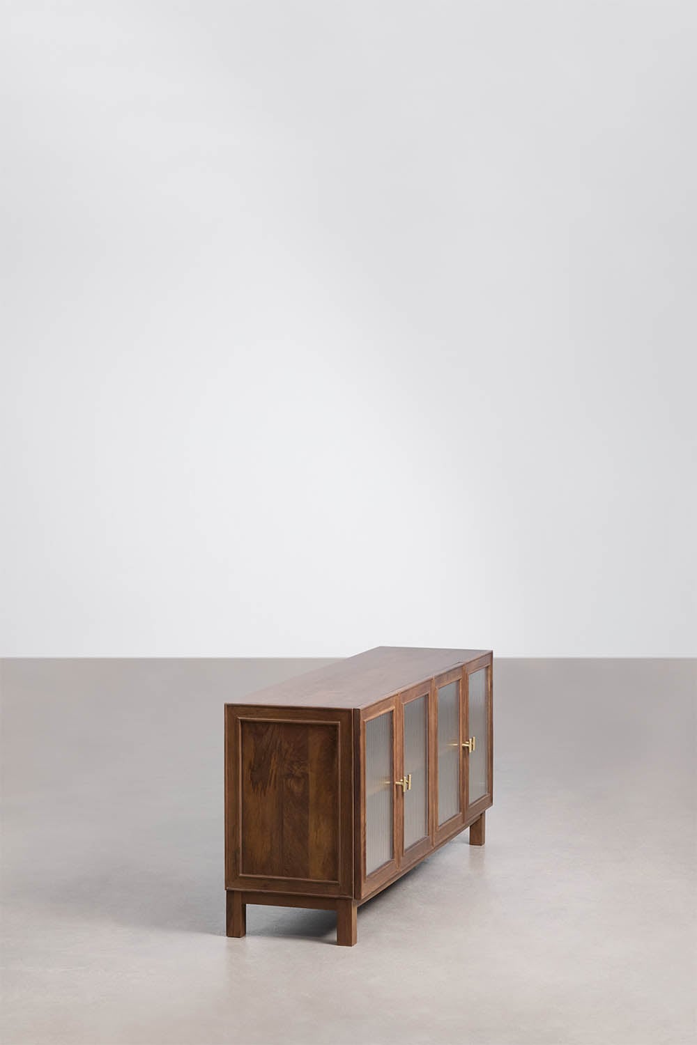 Ildara mango wood and glass sideboard, gallery image 4