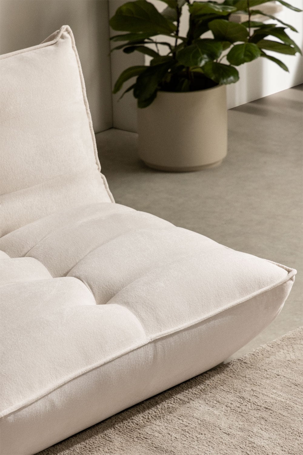 3-seater Mati upholstered sofa bed, gallery image 2