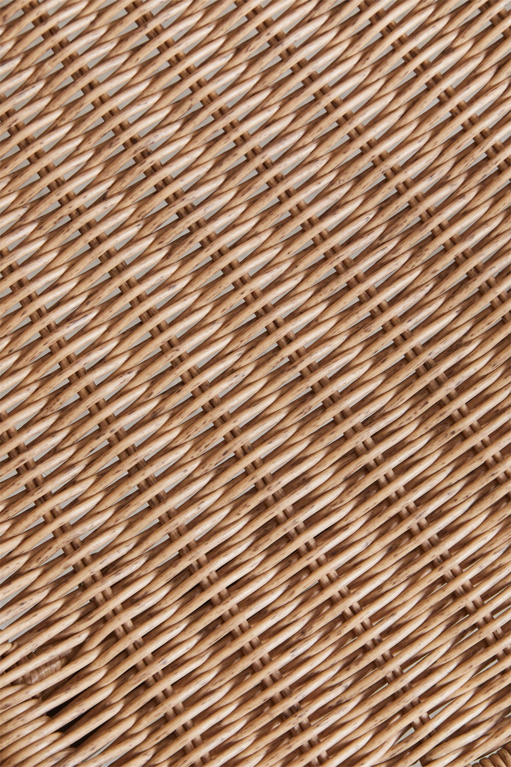 New Tulua synthetic rattan and steel garden chair with armrests, gallery image 6