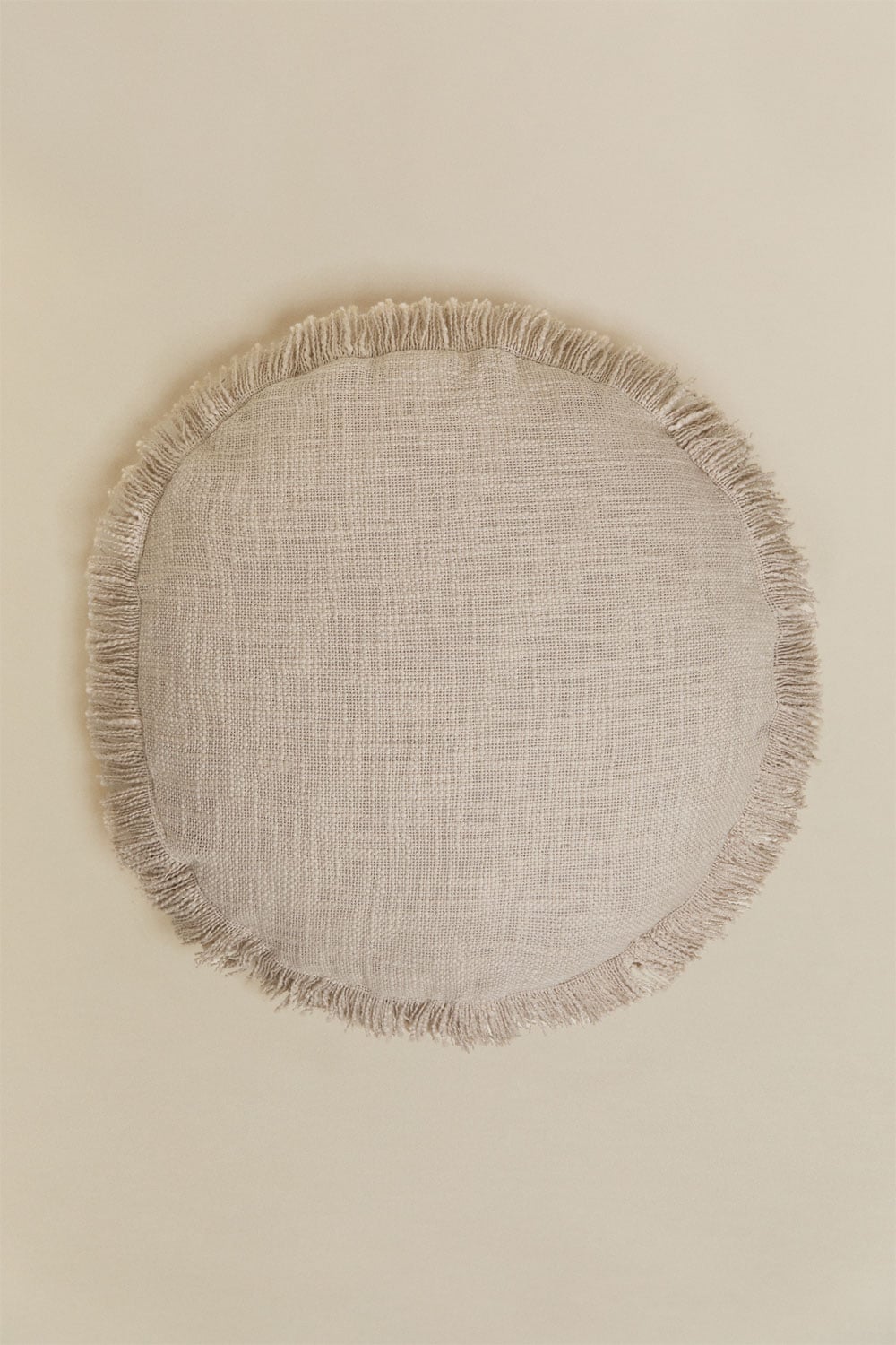 Round cushion Ø40 cm in Soncey cotton, gallery image 1