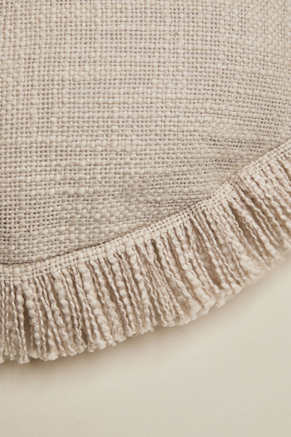 Round cushion Ø40 cm in Soncey cotton, gallery image 4