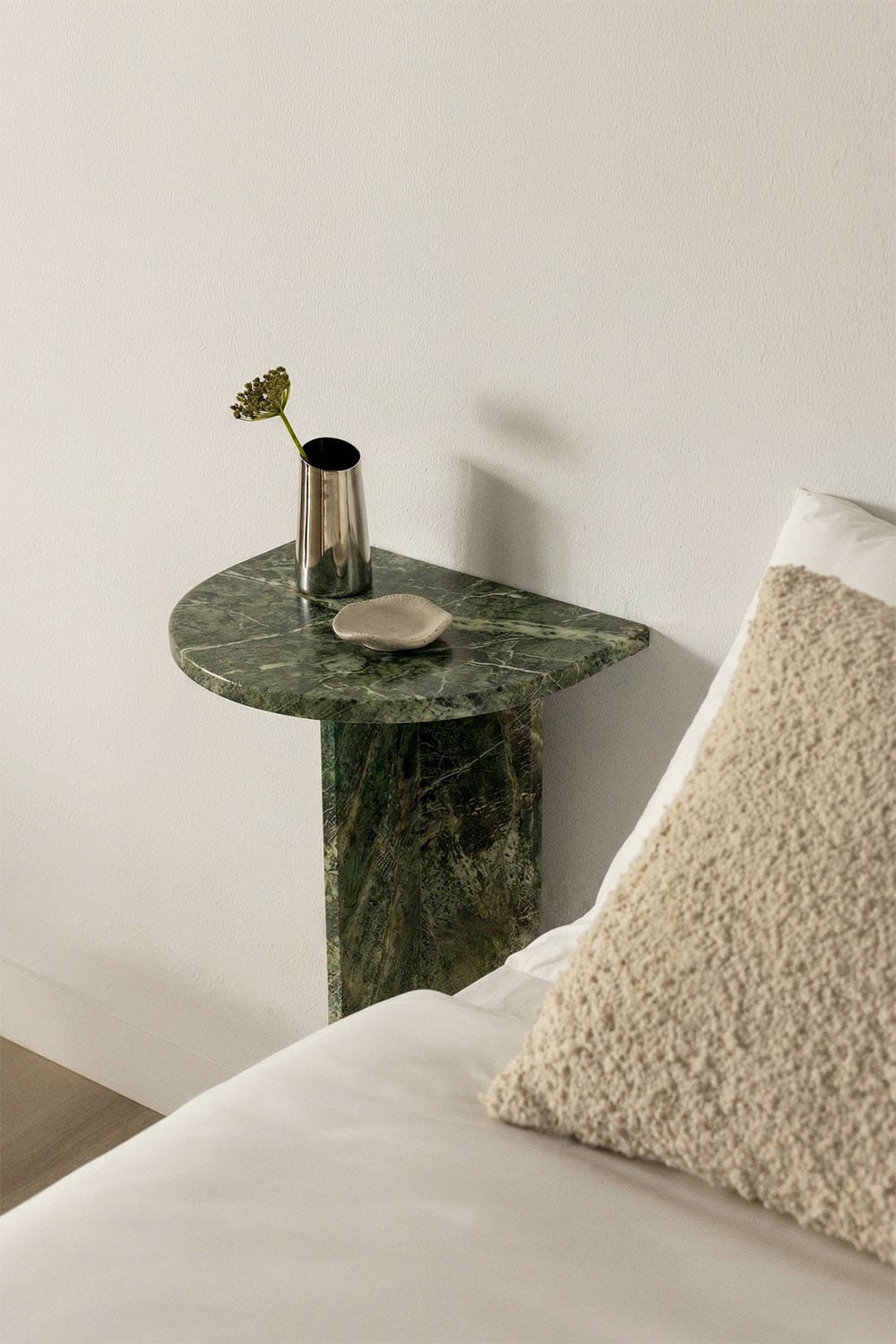 Corwel natural stone nightstand, gallery image 1