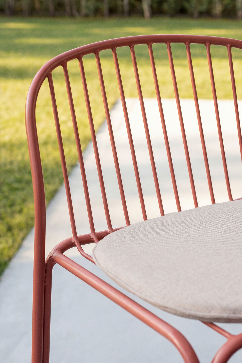 Anerina steel garden bar stool, gallery image 2