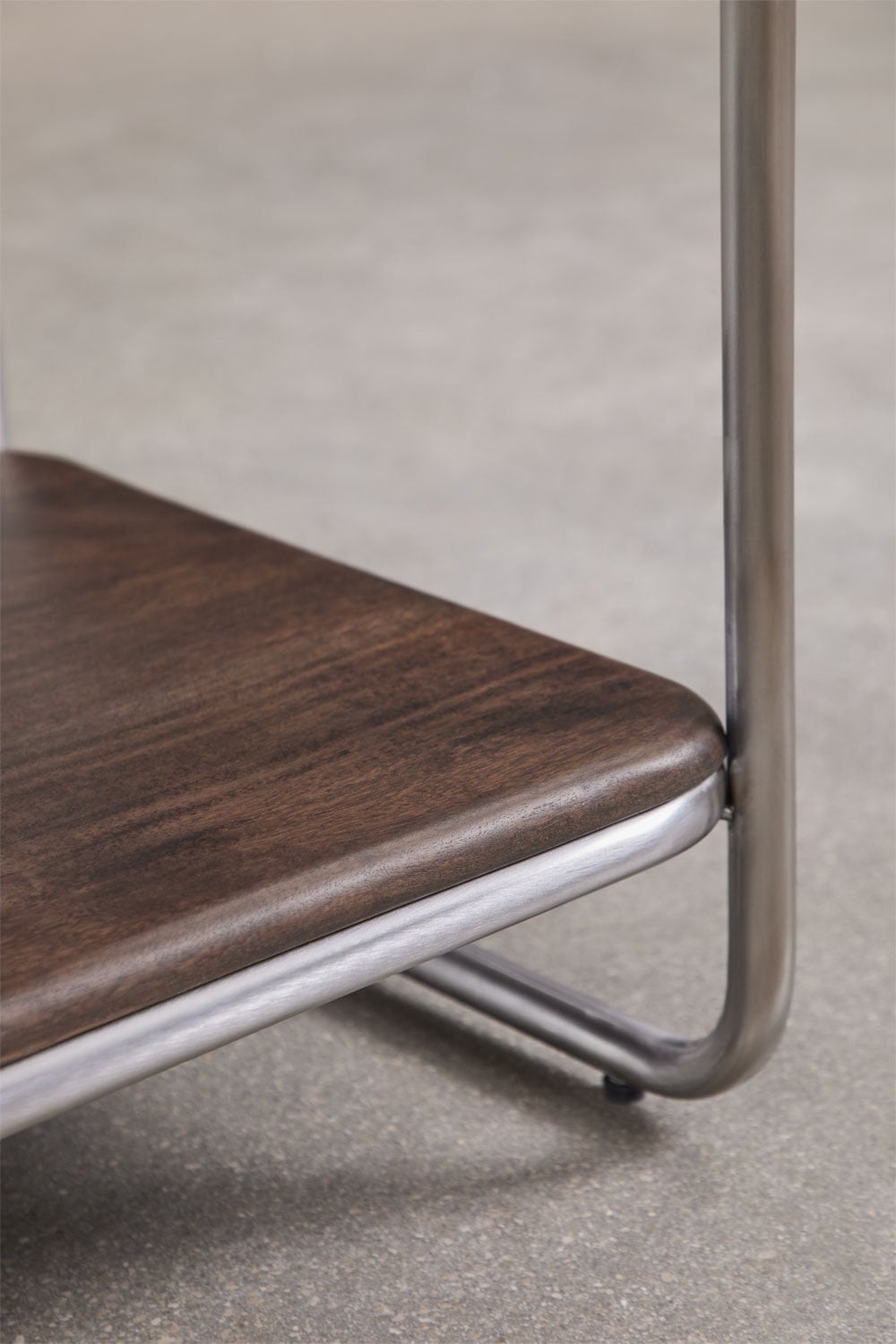 Acacia wood and stainless steel shelving Altrex, gallery image 4