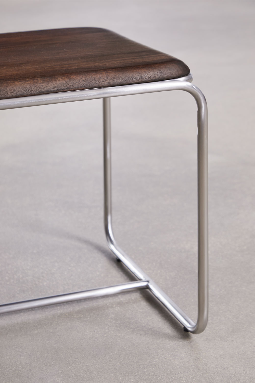 160 cm bench in acacia wood and stainless steel Altrex - SKLUM
