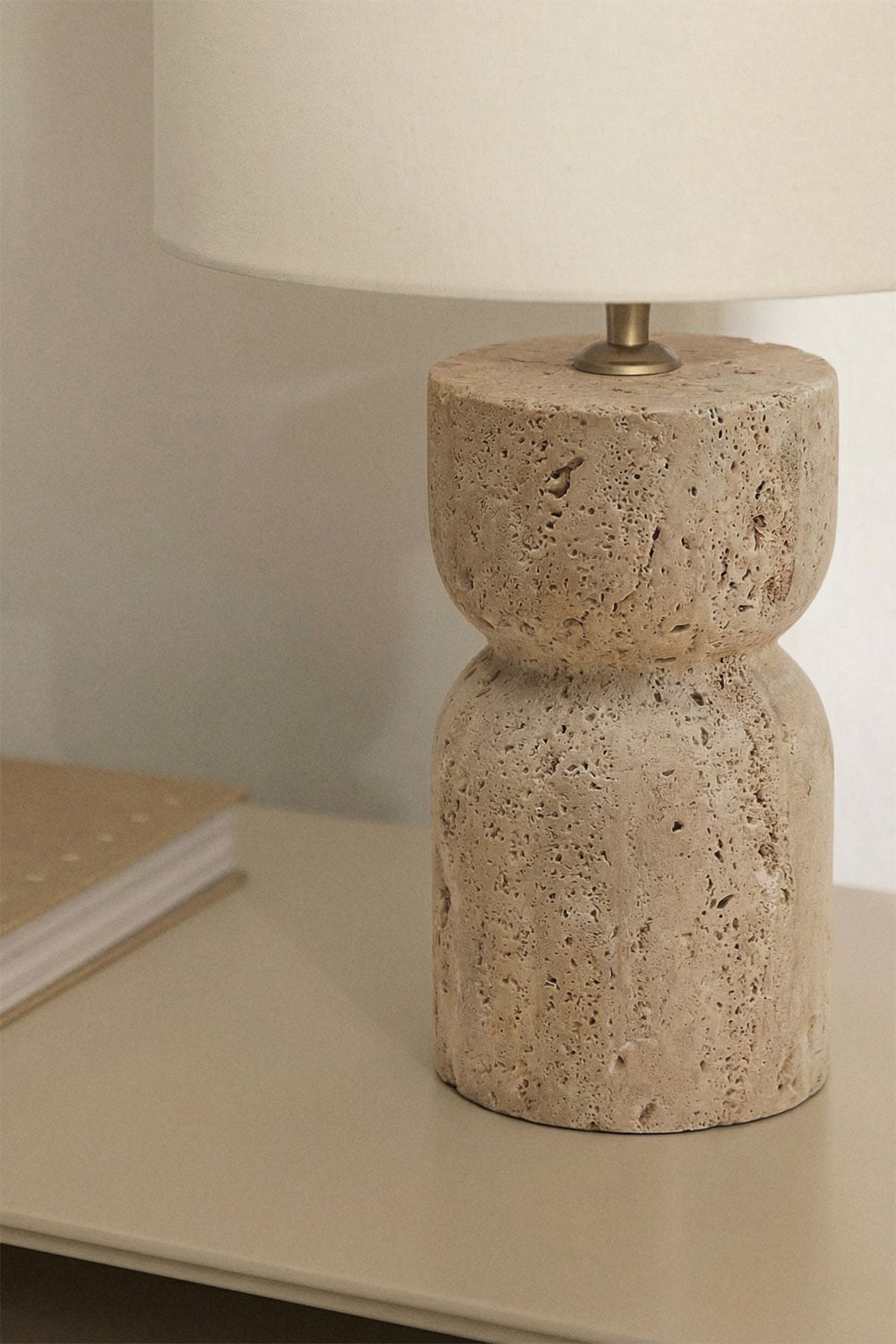 Diniz natural stone table lamp base, gallery image 1