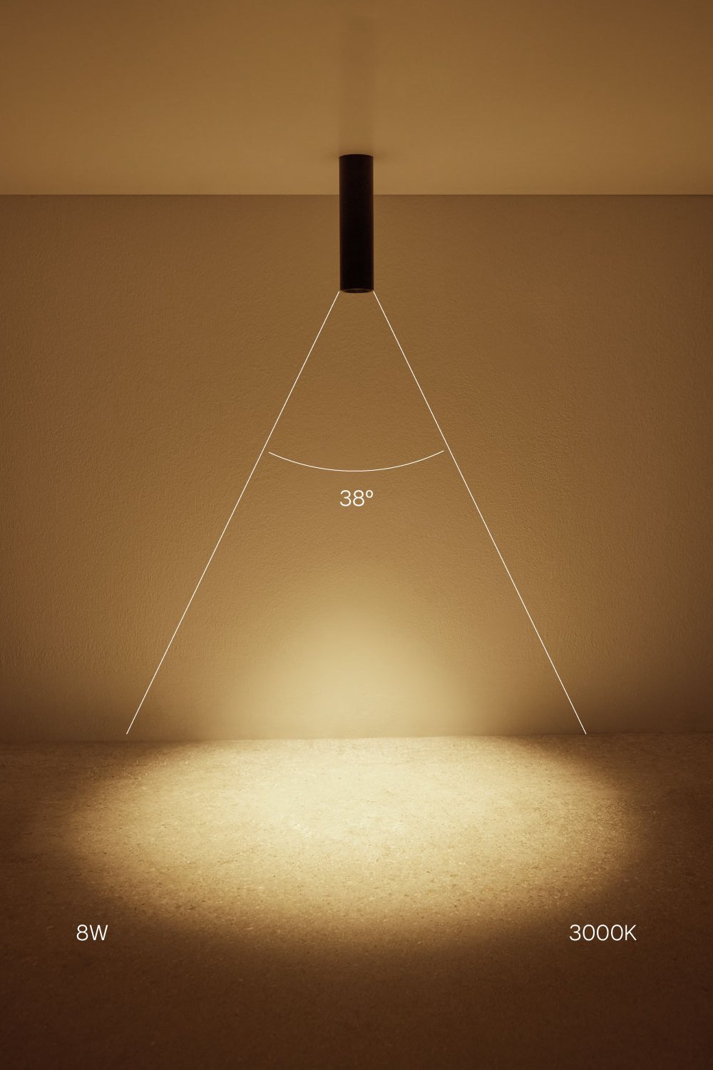 Round Ø5.7 cm surface-mounted LED ceiling light in aluminum Luisiana, imagen de galeria 2