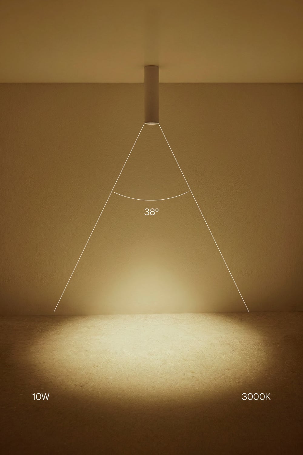 Round Ø7.2 cm surface-mounted LED ceiling light in Luisiana aluminum, imagen de galeria 2