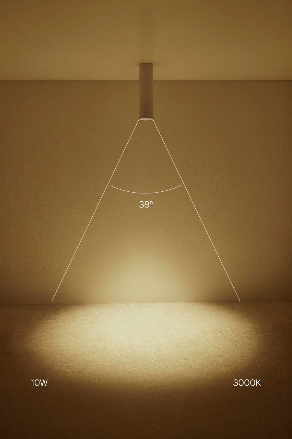 Round Ø7.2 cm surface-mounted LED ceiling light in Luisiana aluminum, imagen de galeria 2