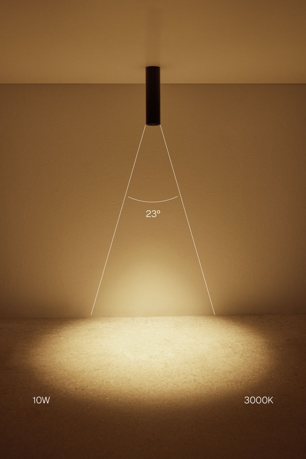 Round Ø7.2 cm surface-mounted LED ceiling light in Luisiana aluminum, imagen de galeria 2