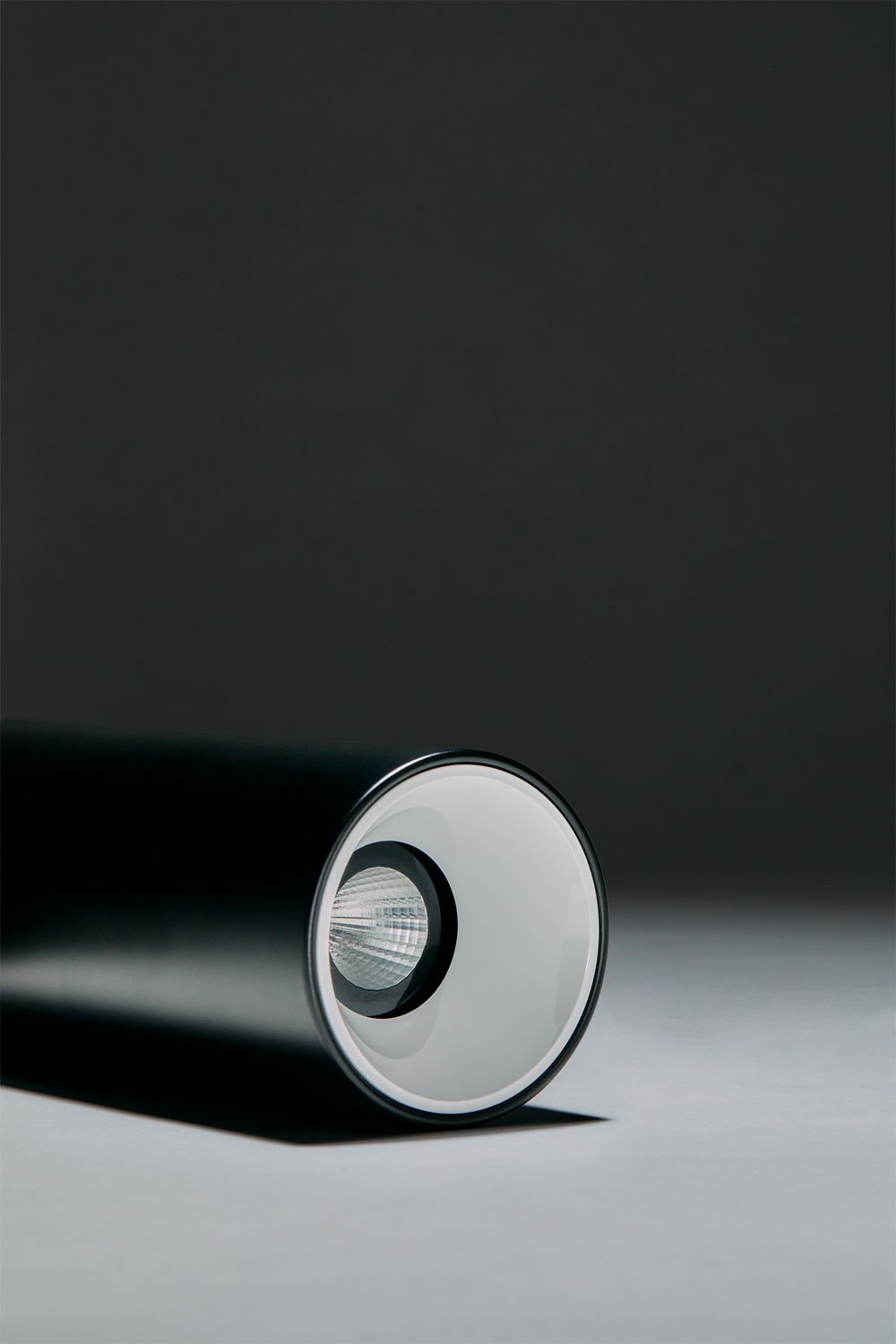 Pack of 2 round surface-mounted LED ceiling lights Ø5.7 cm in aluminum Luisiana, imagen de galeria 3