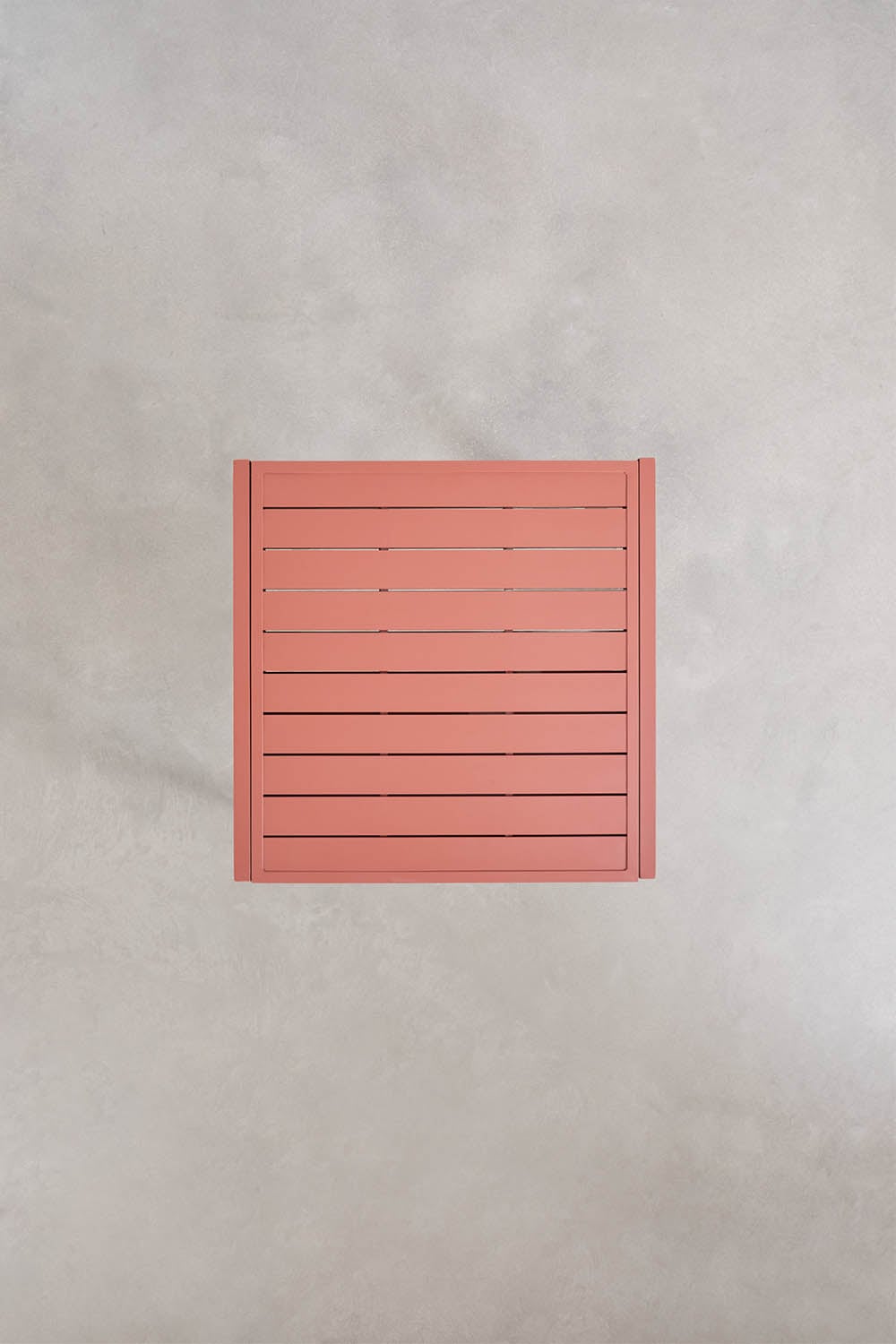 Starmi 90-180x90 cm extendable aluminum table set and 4 garden chairs in synthetic rattan and steel Revia, gallery image 7