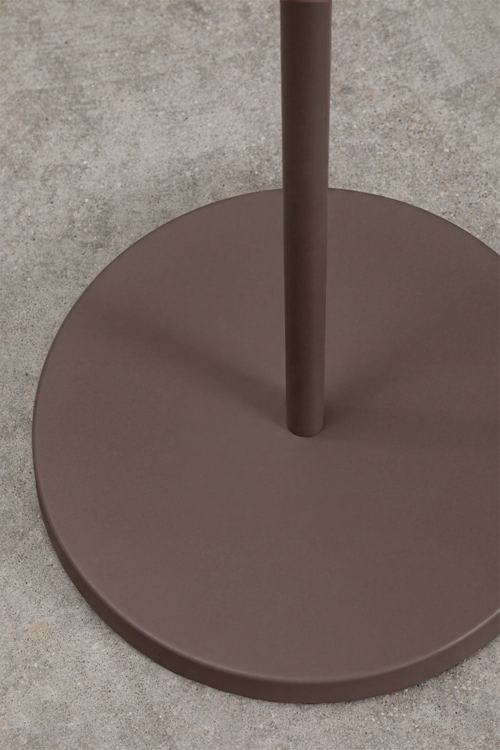 Ulenia wireless LED solar floor lamp for outdoor use in polyethylene and iron, gallery image 4